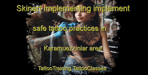 Skinart Implementing implement safe tattoo practices in Karamuezzinlar area | #TattooTraining #TattooClasses #SkinartTraining-Turkey