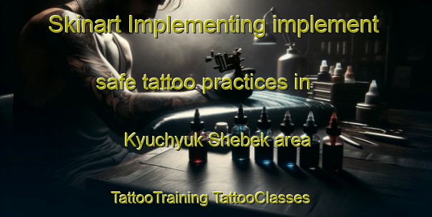 Skinart Implementing implement safe tattoo practices in Kyuchyuk Shebek area | #TattooTraining #TattooClasses #SkinartTraining-Turkey