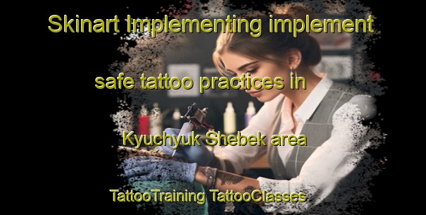 Skinart Implementing implement safe tattoo practices in Kyuchyuk Shebek area | #TattooTraining #TattooClasses #SkinartTraining-Turkey