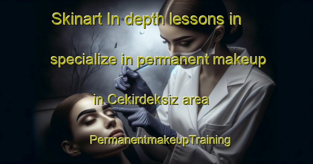 Skinart In-depth lessons in specialize in permanent makeup in Cekirdeksiz area | PermanentmakeupTraining | PermanentmakeupClasses | SkinartTraining-Turkey