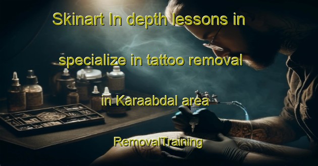 Skinart In-depth lessons in specialize in tattoo removal in Karaabdal area | RemovalTraining | RemovalClasses | SkinartTraining-Turkey