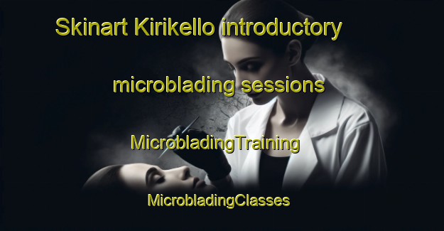 Skinart Kirikello introductory microblading sessions | MicrobladingTraining | MicrobladingClasses | SkinartTraining-Turkey