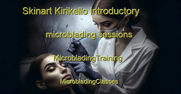 Skinart Kirikello introductory microblading sessions | MicrobladingTraining | MicrobladingClasses | SkinartTraining-Turkey