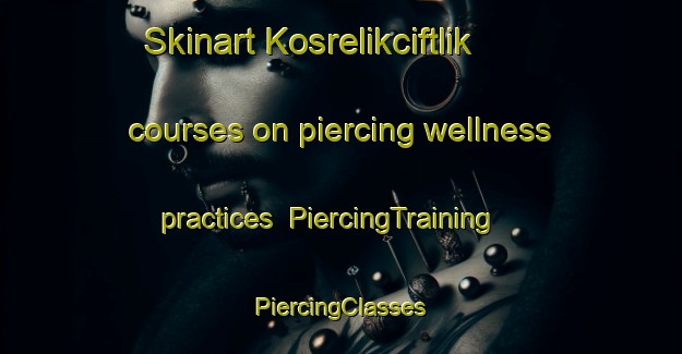 Skinart Kosrelikciftlik courses on piercing wellness practices | #PiercingTraining #PiercingClasses #SkinartTraining-Turkey