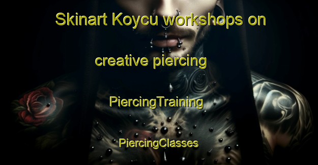 Skinart Koycu workshops on creative piercing | #PiercingTraining #PiercingClasses #SkinartTraining-Turkey