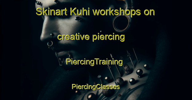 Skinart Kuhi workshops on creative piercing | #PiercingTraining #PiercingClasses #SkinartTraining-Turkey