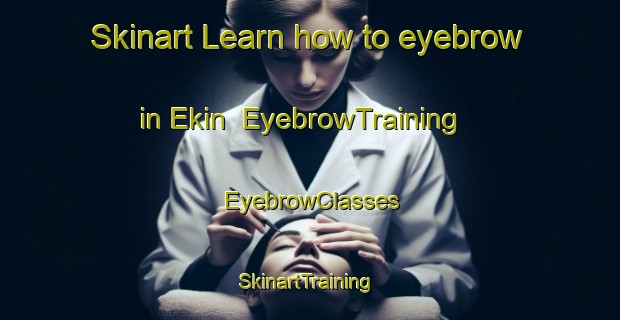 Skinart Learn how to eyebrow in Ekin | EyebrowTraining | EyebrowClasses | SkinartTraining-Turkey