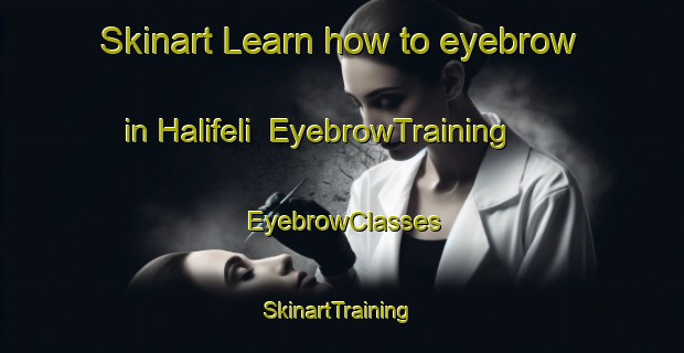 Skinart Learn how to eyebrow in Halifeli | EyebrowTraining | EyebrowClasses | SkinartTraining-Turkey