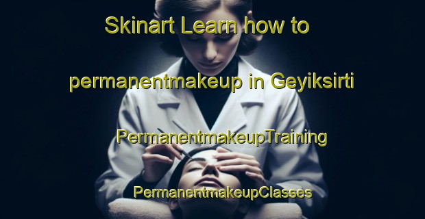 Skinart Learn how to permanentmakeup in Geyiksirti | #PermanentmakeupTraining #PermanentmakeupClasses #SkinartTraining-Turkey