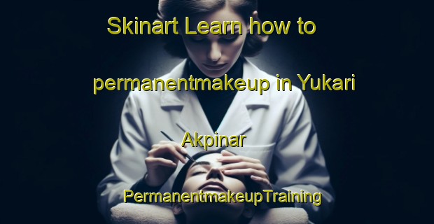 Skinart Learn how to permanentmakeup in Yukari Akpinar | PermanentmakeupTraining | PermanentmakeupClasses | SkinartTraining-Turkey