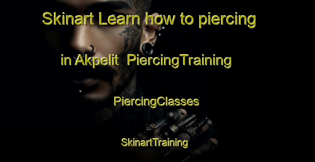 Skinart Learn how to piercing in Akpelit | #PiercingTraining #PiercingClasses #SkinartTraining-Turkey