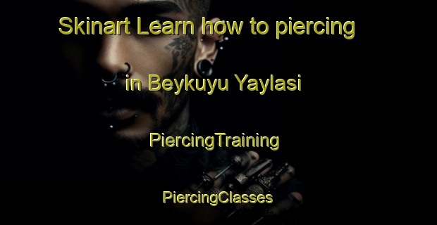 Skinart Learn how to piercing in Beykuyu Yaylasi | #PiercingTraining #PiercingClasses #SkinartTraining-Turkey