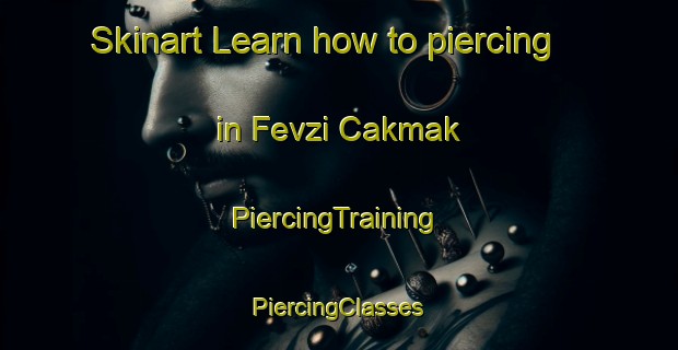 Skinart Learn how to piercing in Fevzi Cakmak | #PiercingTraining #PiercingClasses #SkinartTraining-Turkey