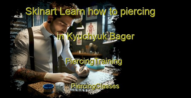 Skinart Learn how to piercing in Kyuchyuk Bager | #PiercingTraining #PiercingClasses #SkinartTraining-Turkey