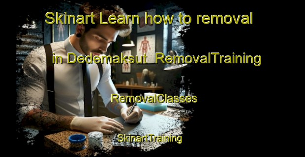 Skinart Learn how to removal in Dedemaksut | RemovalTraining | RemovalClasses | SkinartTraining-Turkey