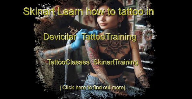 Skinart Learn how to tattoo in Deviciler | TattooTraining | TattooClasses | SkinartTraining-Turkey