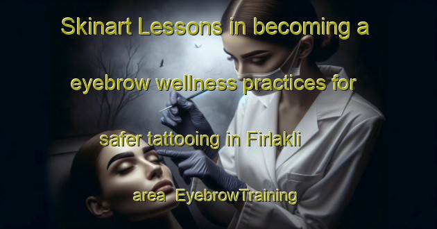 Skinart Lessons in becoming a eyebrow wellness practices for safer tattooing in Firlakli area | EyebrowTraining | EyebrowClasses | SkinartTraining-Turkey
