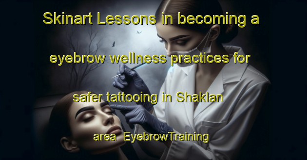 Skinart Lessons in becoming a eyebrow wellness practices for safer tattooing in Shaklan area | EyebrowTraining | EyebrowClasses | SkinartTraining-Turkey