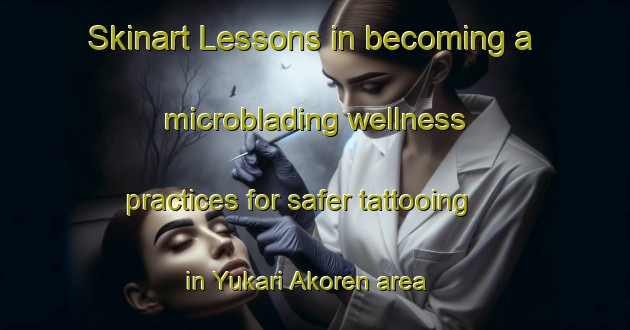 Skinart Lessons in becoming a microblading wellness practices for safer tattooing in Yukari Akoren area | MicrobladingTraining | MicrobladingClasses | SkinartTraining-Turkey