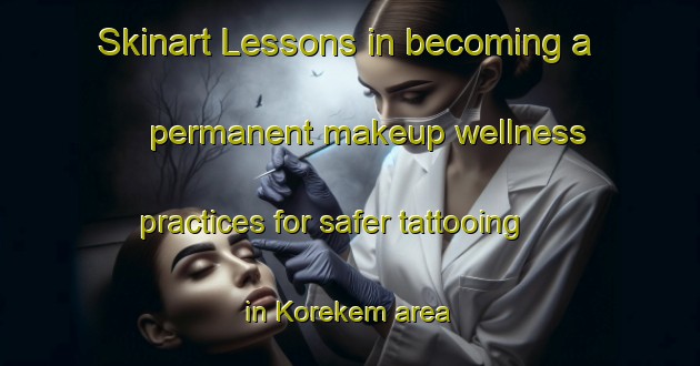 Skinart Lessons in becoming a permanent makeup wellness practices for safer tattooing in Korekem area | PermanentmakeupTraining | PermanentmakeupClasses | SkinartTraining-Turkey