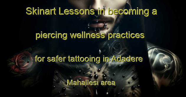 Skinart Lessons in becoming a piercing wellness practices for safer tattooing in Adadere Mahallesi area | PiercingTraining | PiercingClasses | SkinartTraining-Turkey