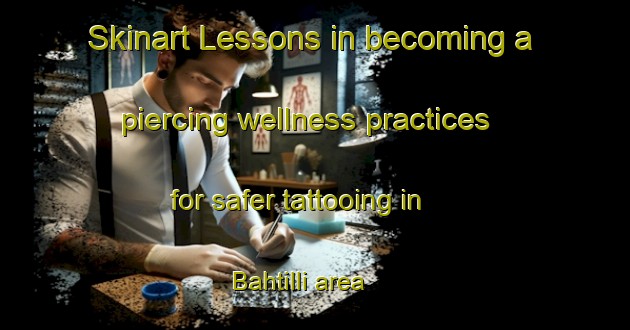 Skinart Lessons in becoming a piercing wellness practices for safer tattooing in Bahtilli area | PiercingTraining | PiercingClasses | SkinartTraining-Turkey