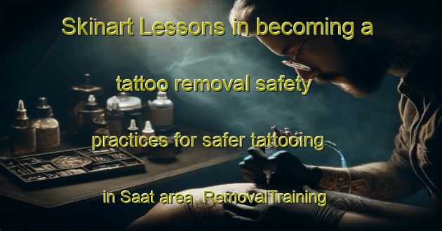 Skinart Lessons in becoming a tattoo removal safety practices for safer tattooing in Saat area | RemovalTraining | RemovalClasses | SkinartTraining-Turkey
