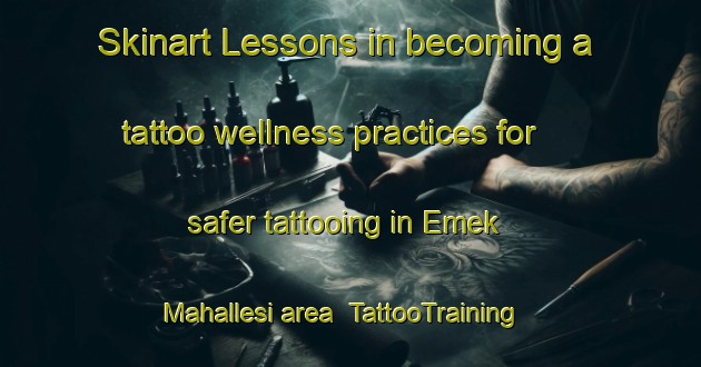 Skinart Lessons in becoming a tattoo wellness practices for safer tattooing in Emek Mahallesi area | TattooTraining | TattooClasses | SkinartTraining-Turkey