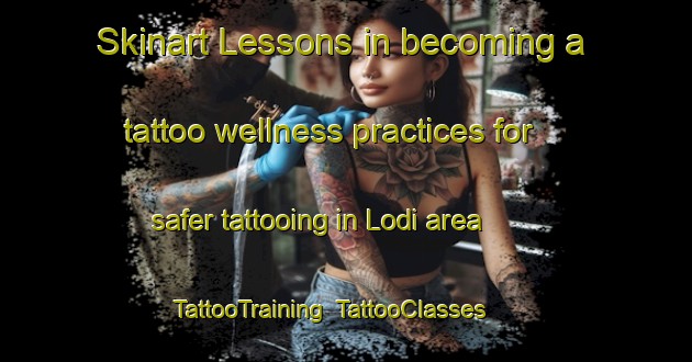 Skinart Lessons in becoming a tattoo wellness practices for safer tattooing in Lodi area | TattooTraining | TattooClasses | SkinartTraining-Turkey