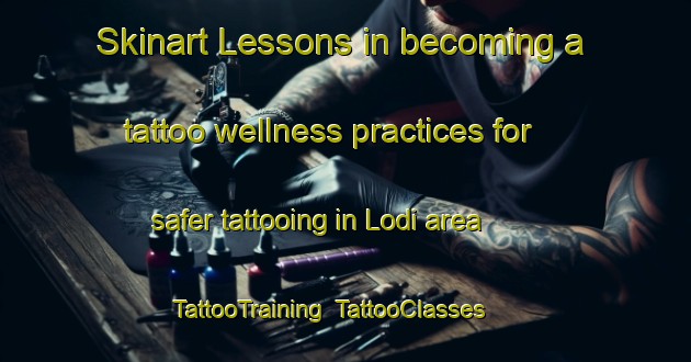 Skinart Lessons in becoming a tattoo wellness practices for safer tattooing in Lodi area | TattooTraining | TattooClasses | SkinartTraining-Turkey