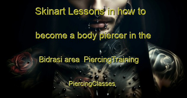 Skinart Lessons in how to become a body piercer in the Bidrasi area | PiercingTraining | PiercingClasses | SkinartTraining-Turkey