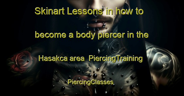 Skinart Lessons in how to become a body piercer in the Hasakca area | PiercingTraining | PiercingClasses | SkinartTraining-Turkey