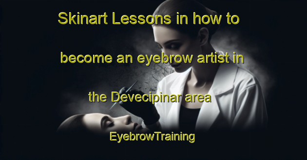 Skinart Lessons in how to become an eyebrow artist in the Devecipinar area | EyebrowTraining | EyebrowClasses | SkinartTraining-Turkey