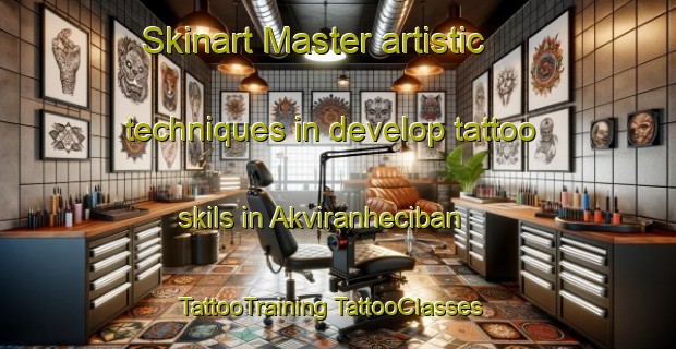 Skinart Master artistic techniques in develop tattoo skils in Akviranheciban | #TattooTraining #TattooClasses #SkinartTraining-Turkey