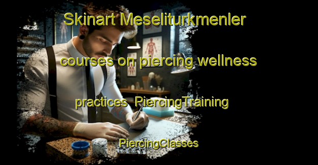 Skinart Meseliturkmenler courses on piercing wellness practices | #PiercingTraining #PiercingClasses #SkinartTraining-Turkey