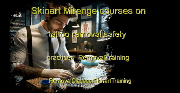 Skinart Mirenge courses on tattoo removal safety practices | #RemovalTraining #RemovalClasses #SkinartTraining-Turkey