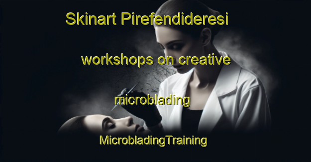 Skinart Pirefendideresi workshops on creative microblading | #MicrobladingTraining #MicrobladingClasses #SkinartTraining-Turkey