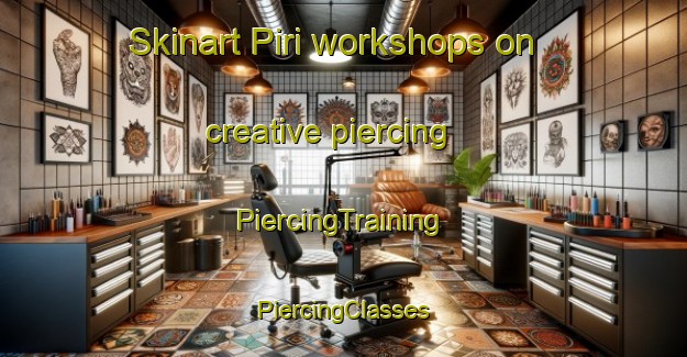 Skinart Piri workshops on creative piercing | #PiercingTraining #PiercingClasses #SkinartTraining-Turkey