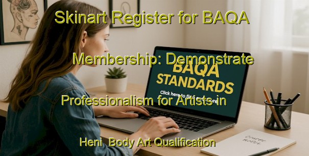 Skinart Register for BAQA Membership: Demonstrate Professionalism for Artists in Heni | Body Art Qualification Authority | BAQA-Turkey