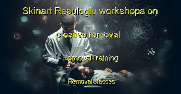 Skinart Resuloglu workshops on creative removal | RemovalTraining | RemovalClasses | SkinartTraining-Turkey
