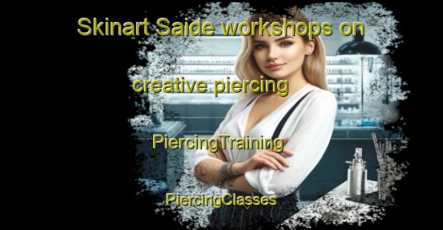 Skinart Saide workshops on creative piercing | #PiercingTraining #PiercingClasses #SkinartTraining-Turkey