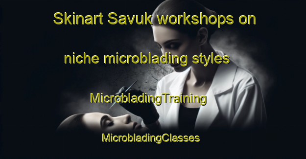 Skinart Savuk workshops on niche microblading styles | MicrobladingTraining | MicrobladingClasses | SkinartTraining-Turkey