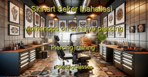 Skinart Seker Mahallesi workshops on creative piercing | #PiercingTraining #PiercingClasses #SkinartTraining-Turkey