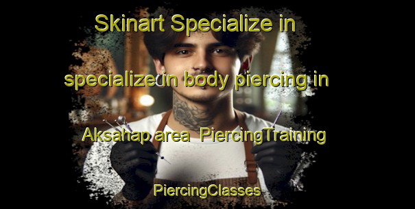 Skinart Specialize in specialize in body piercing in Aksahap area | #PiercingTraining #PiercingClasses #SkinartTraining-Turkey