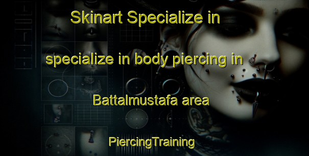 Skinart Specialize in specialize in body piercing in Battalmustafa area | #PiercingTraining #PiercingClasses #SkinartTraining-Turkey