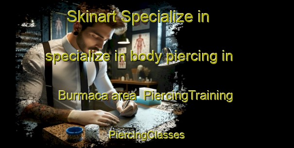 Skinart Specialize in specialize in body piercing in Burmaca area | #PiercingTraining #PiercingClasses #SkinartTraining-Turkey