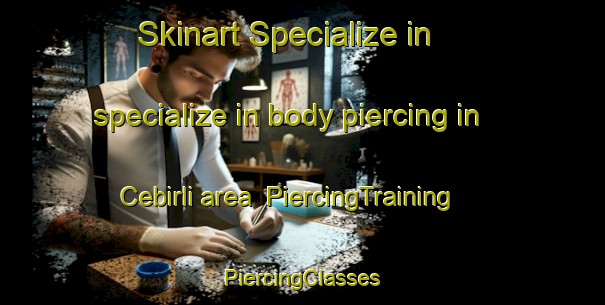 Skinart Specialize in specialize in body piercing in Cebirli area | #PiercingTraining #PiercingClasses #SkinartTraining-Turkey