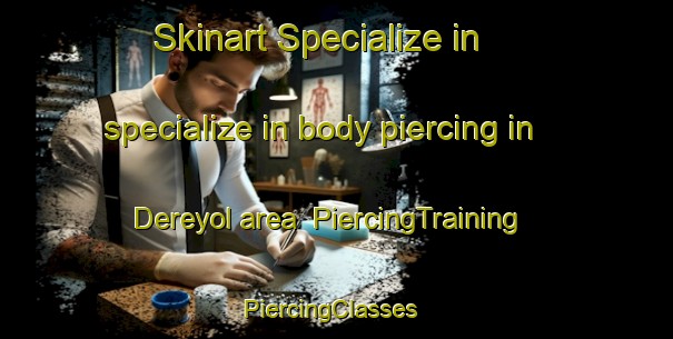 Skinart Specialize in specialize in body piercing in Dereyol area | PiercingTraining | PiercingClasses | SkinartTraining-Turkey