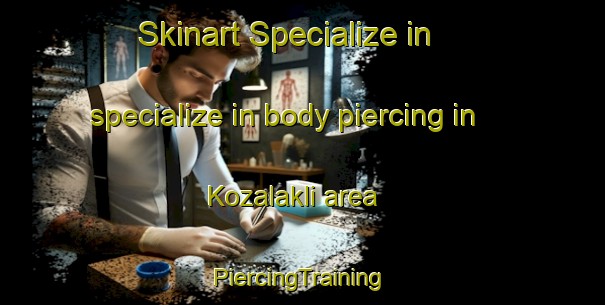 Skinart Specialize in specialize in body piercing in Kozalakli area | #PiercingTraining #PiercingClasses #SkinartTraining-Turkey