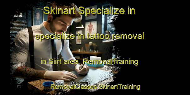 Skinart Specialize in specialize in tattoo removal in Siirt area | #RemovalTraining #RemovalClasses #SkinartTraining-Turkey